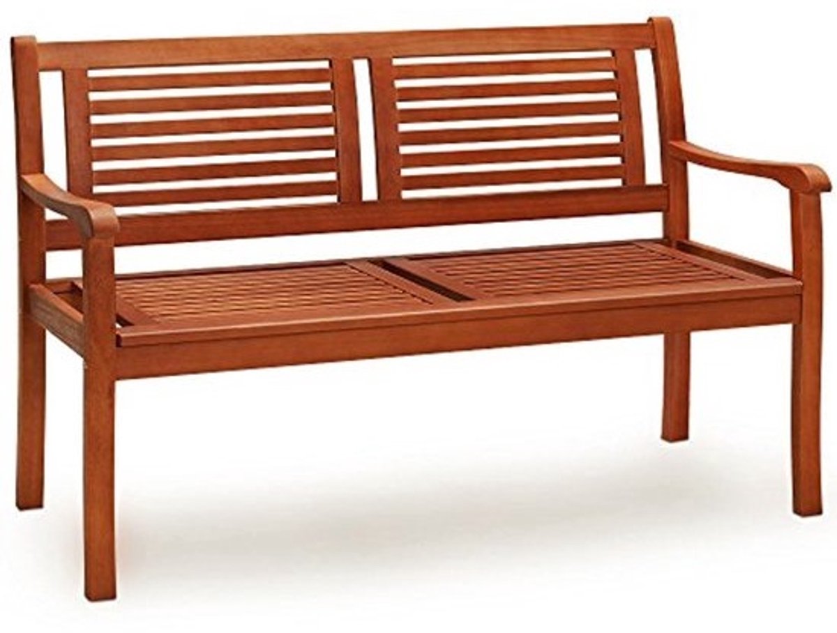 Tuinbank Eucalyptushout 2-Zits Weerbestendig 120x60x90cm