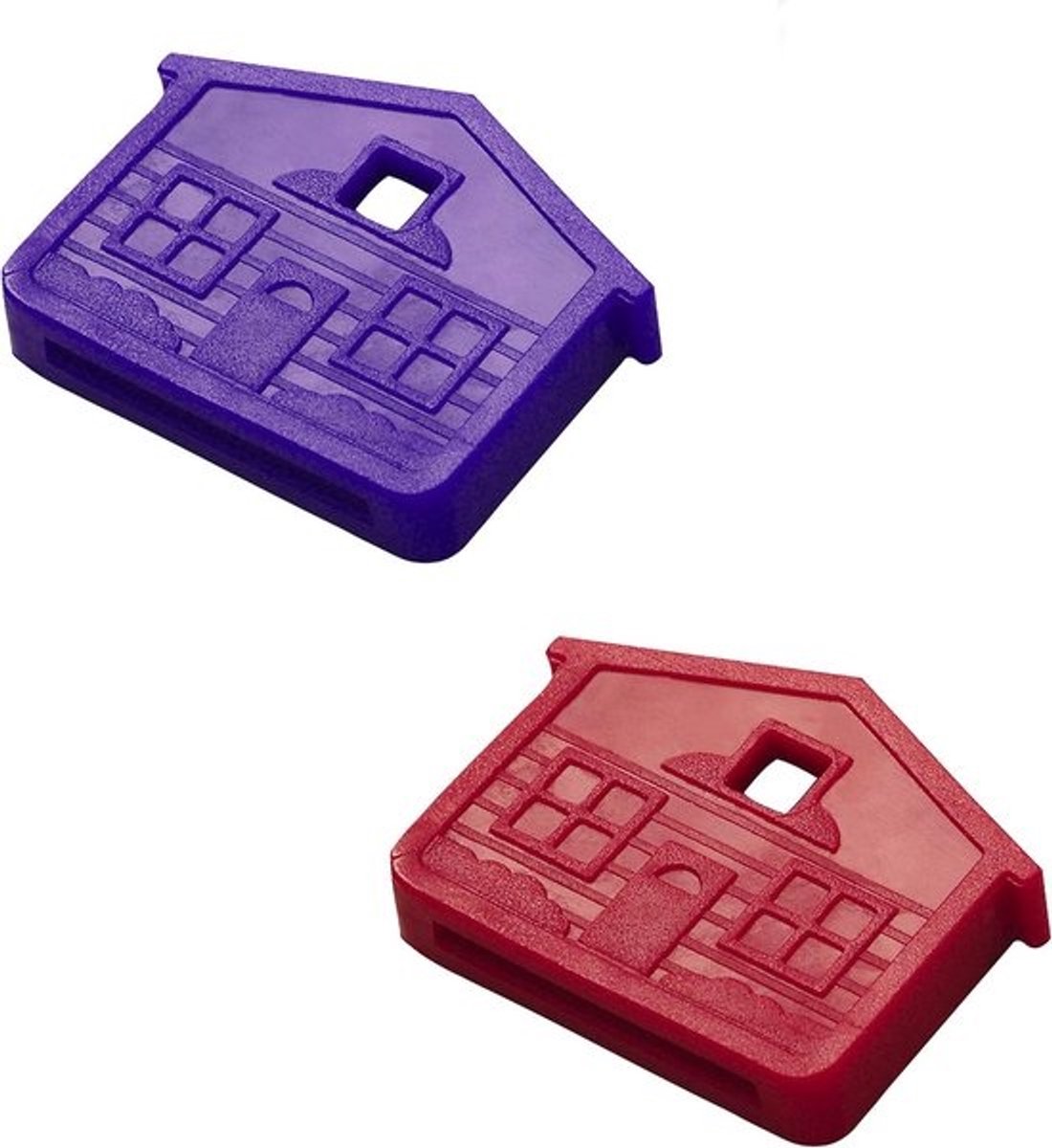 Sleutelkappen voor huis, 10 stuks, standaard kleuren