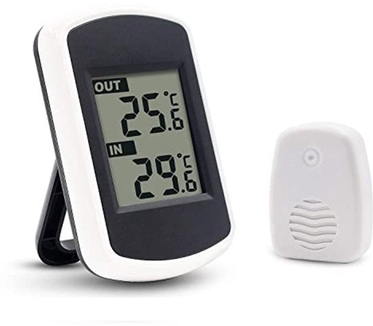 Digitale Draadloze Thermometer voor Binnen en Buiten met LCD Scherm