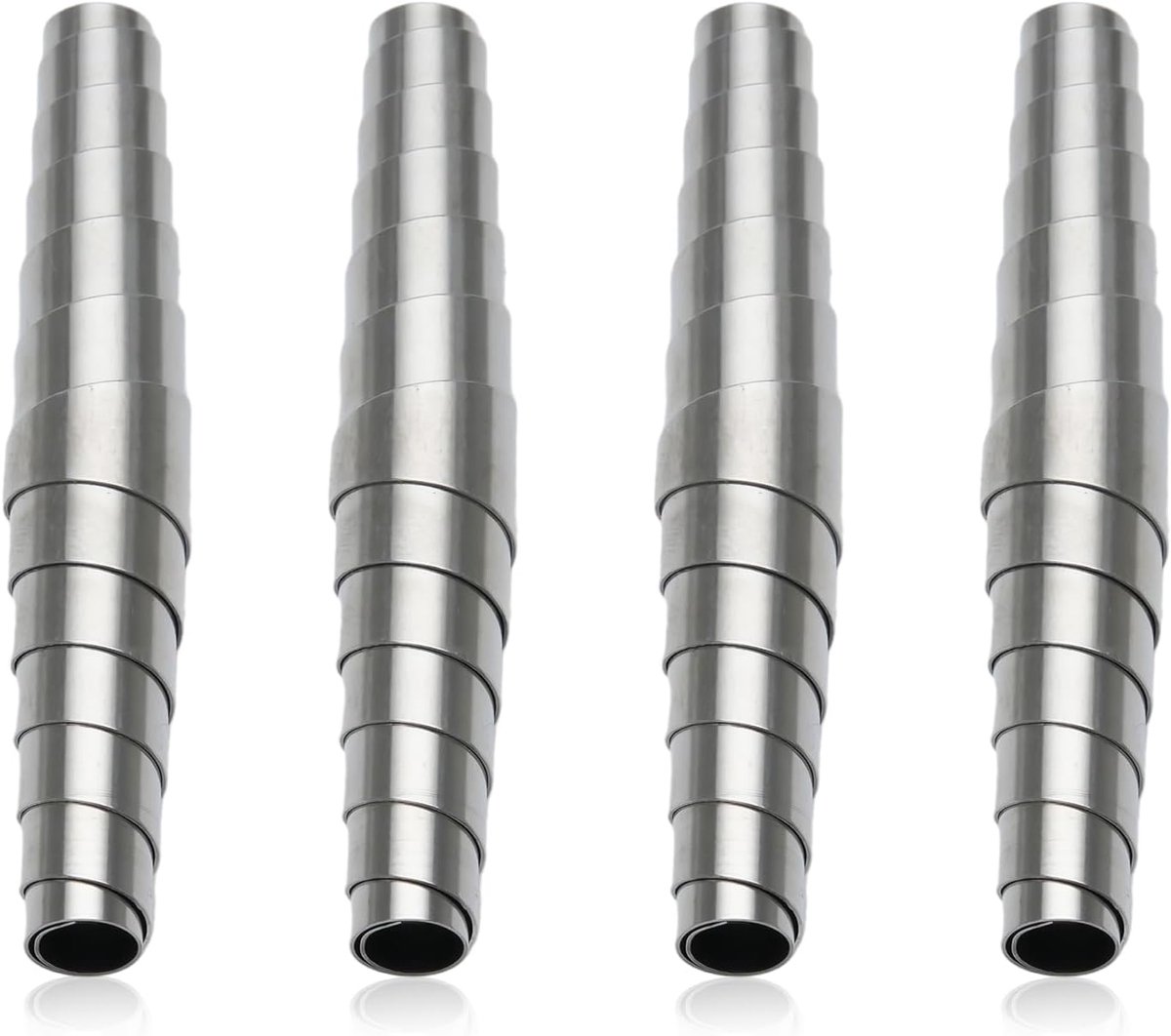 4-pack Vervangende Veren voor Handscharen, Zware RVS Spiraalveer voor Modellen 2-91, Vervangende Veren voor Tuinscharen, Gangbare Tuinscharen Onderdelen, 6 cm Standaard Pasvorm