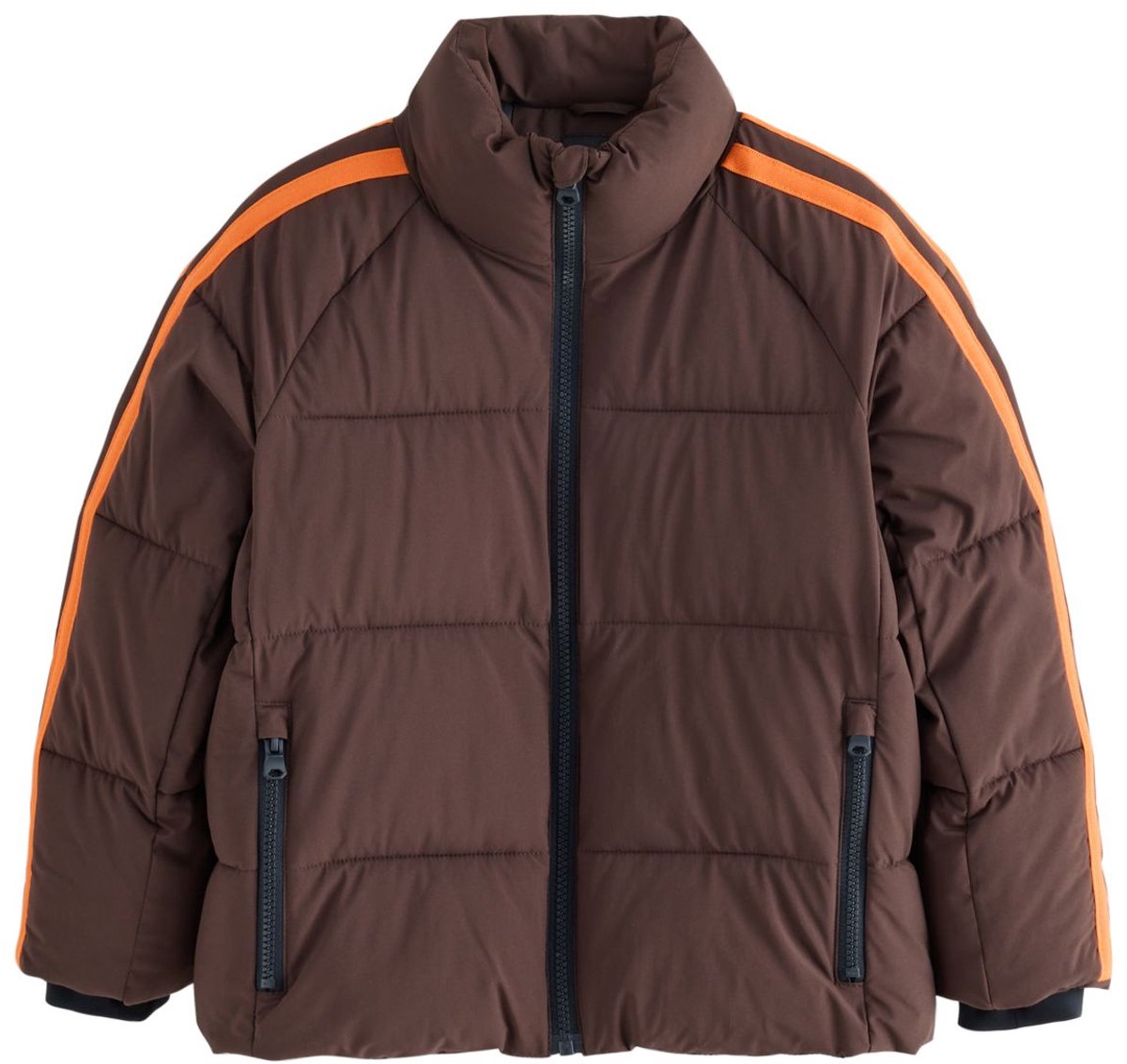 Next - Jongens - Jas met kraag en vulling - Bruin