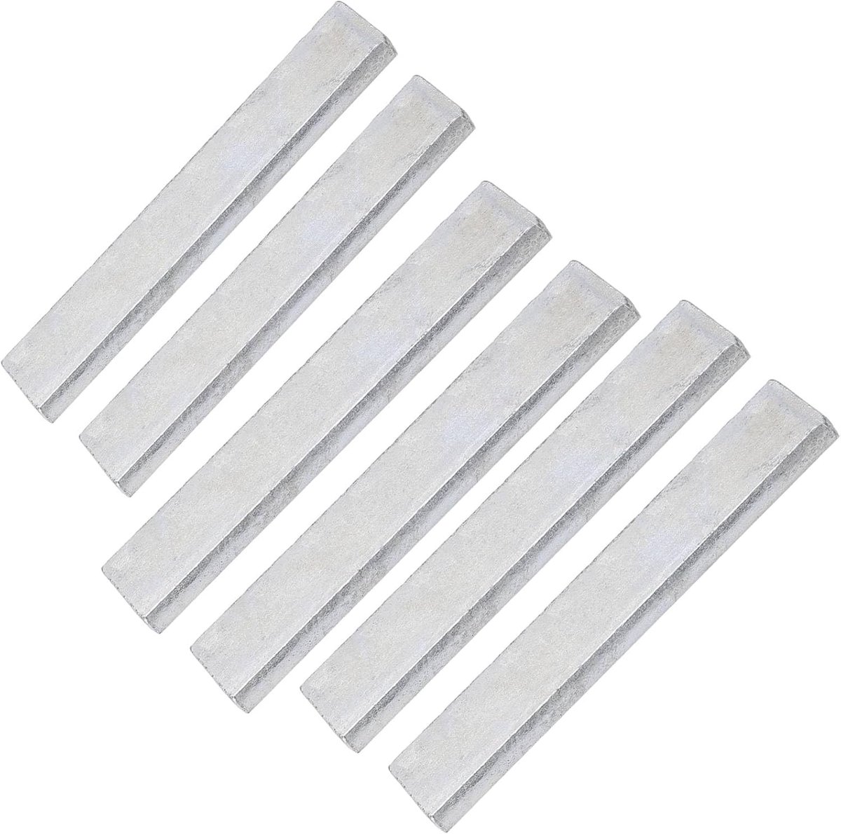 Gewicht Vest Platen Set 6Pcs Gewogen Vest Platen Verstelbare Rvs Pols Sterkte Ijzeren Bar Fitness Gewicht Belasting Dragende Apparatuur