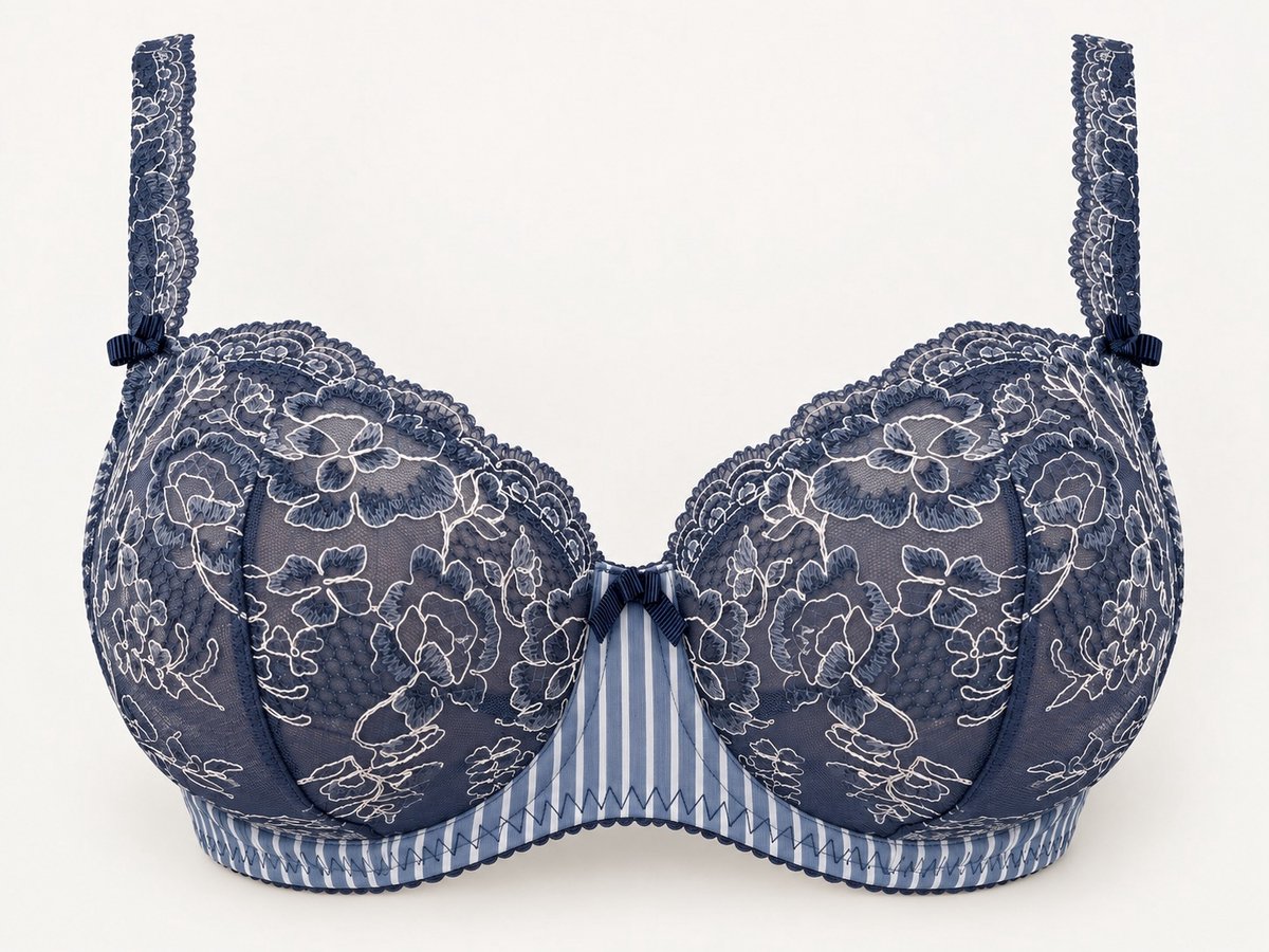 PrimaDonna Nyssa Balconnet Bh 0163162 Indigofera - maat EU 70D / FR Blauw