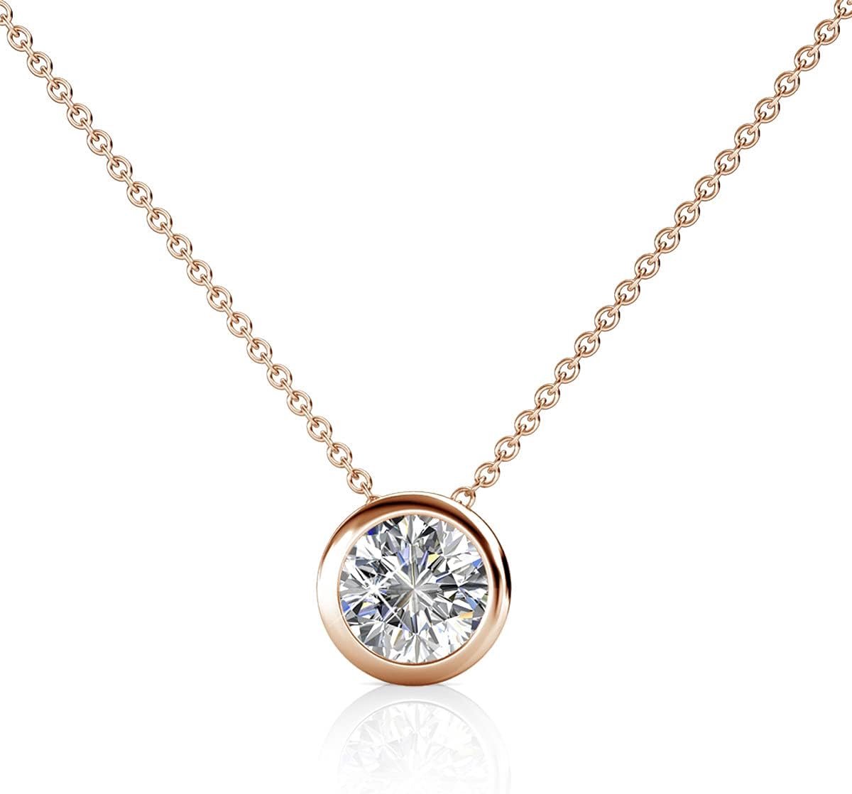 Hanger - 40 cm ketting - Hoge kwaliteit messing + 18K verguld - Oostenrijks kristal van hoge kwaliteit -, Moederdag, Kerstmis