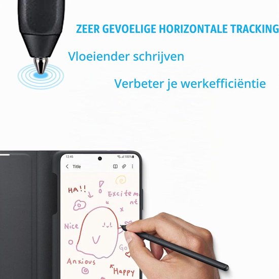 Pasvorm, geen versleten fijne titaniumlegering fijne potloodpunten compatibel met BOOX Pen 2 Pro, iReader, IFLYTEK, Lamy AL-Star digitale pen, vervangende balpen voor eReader digitale pen — afbeelding 2