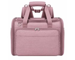GoTogether draagtas - reistas of rugzak - mauve - voor kleine honden tot 8kg en katten - stijlvolle hondentas / kattentas