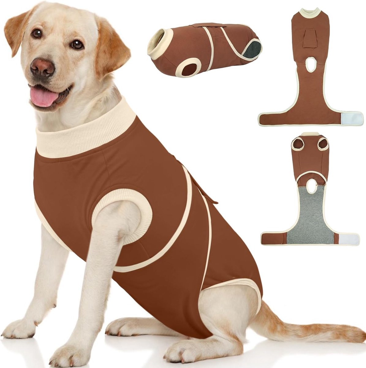 Hondenbody na operatie teef Hondenbody na castratie reu Body voor honden na operatie, ademend Hondenbody na operatie reu Operatie body hond castratie teef, E-halsband alternatief voor hond