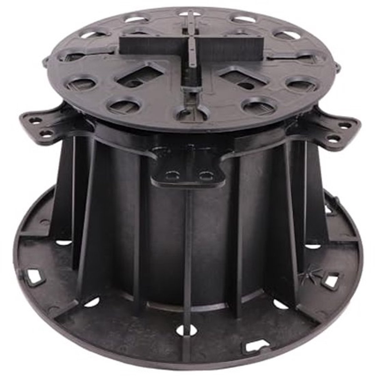 Instelbare Plaatlager met Voetstukbescherming voor Terrassen - Hoogte 82-135mm