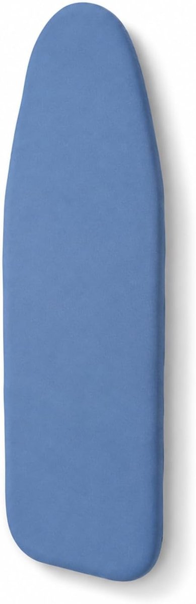 Strijkplankovertrek, extra groot, 150 x 55 cm, elastische randen, dikke vulling van vilt, oppervlak met warmtereflecterende coating, reservehoes, blauw
