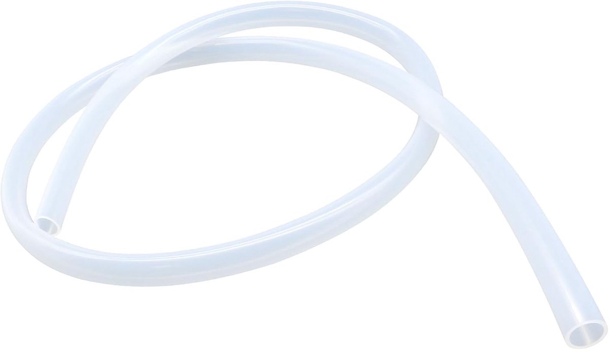 Siliconen slang, voedingskwaliteit, maat 10mm x 14mm, lengte 2m (6,5ft), dikte 2,0mm, flexibele rubberen siliconen slang voor luchtslangen en waterleidingen