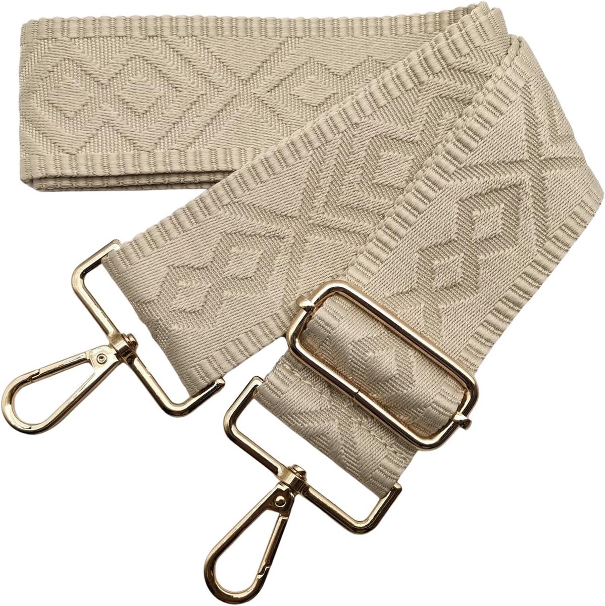Tasriem, breed, 5 cm schouderriem voor tas, tasriemen om te wisselen, gouden karabijnhaak, schouderriem, schouderriem voor dames, handtassen, crossbody doe-het-zelf, abrikoos, 12
