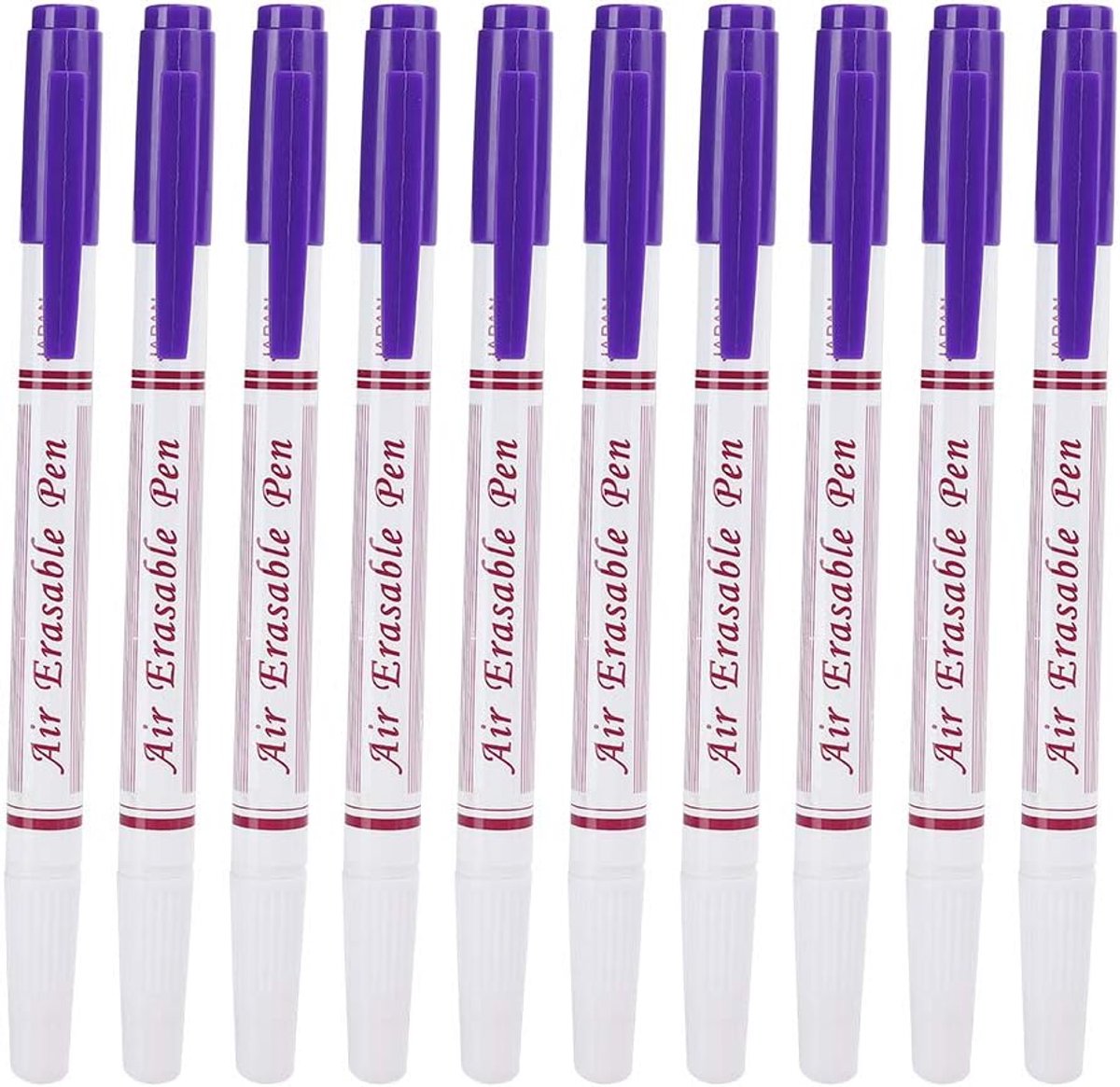 10 stuks double doseerbare inkt stoffen markeerstift verdwijnende lucht uitwisbare inkt Makring Stift voor het naaien van stoffen gereedschap