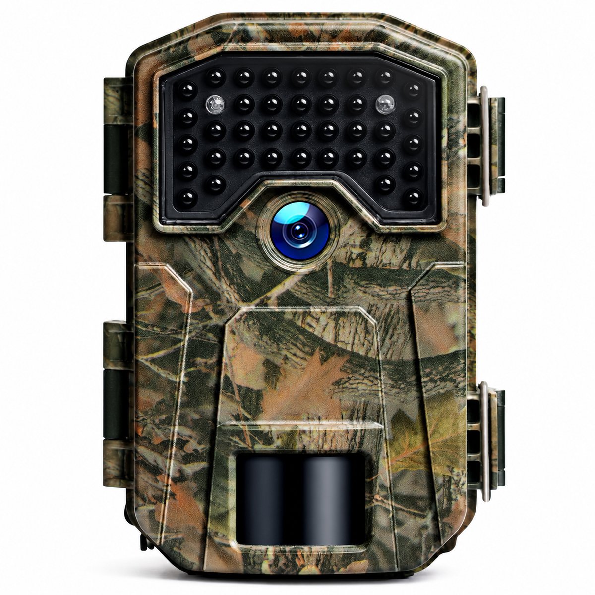 Wildcamera 4K 48MP – Bewegingsdetectie – No-Glow Nachtzicht – IP66 Waterdicht – Camouflagedesign – SD-kaart