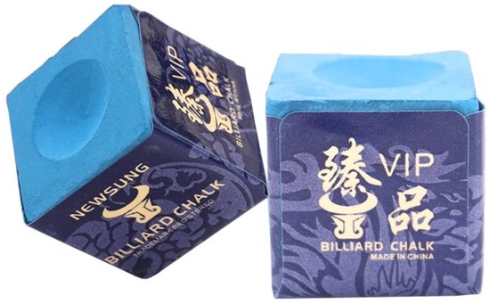 Biljart krijt Blauw 12st. van Merkloos — afbeelding 2