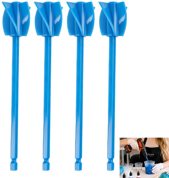 Mengstaaf - Siliconen - 1/4 inch - 4 stuks — afbeelding 4