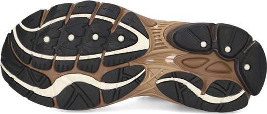 Saucony Progrid Omni 9 Sneakers - Leatherlook - Dames - Beige - Maat 37