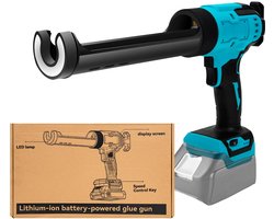 Accupurpistool - 6 snelheden - 6500N - LED-verlichting