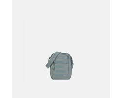 Hedgren RELAX verticale crossbodytas met RFID-bescherming – Waterafstotend – Gerecycled mate- Greyy-Green