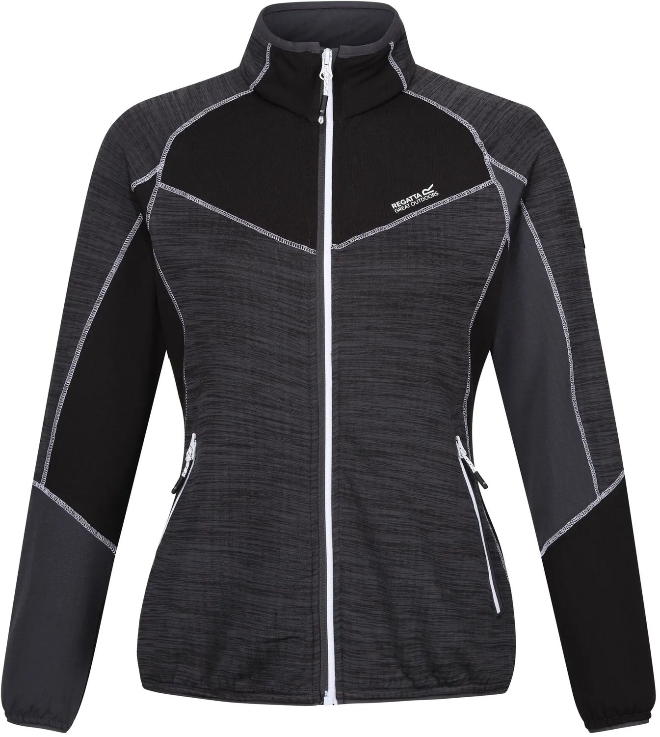 Fleece met volledige rits voor dames Regatta Hepley II Grijs