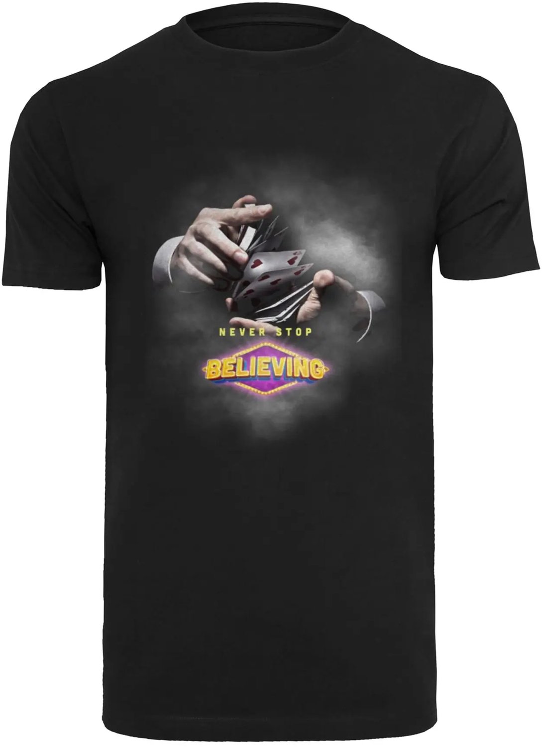 T-shirt Mister Tee Casion Zwart