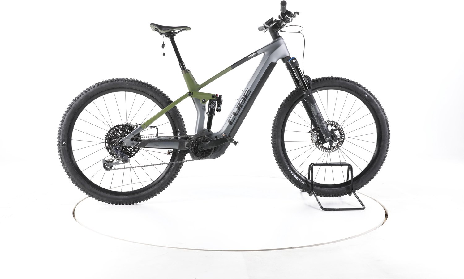 Cube Stereo Hybrid 140 HPC TM Elektrische full-suspension mountainbike Bosch 29