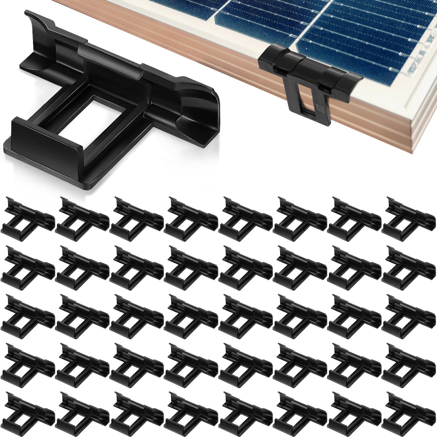 Zonnepaneel Drainageclip Set voor Efficiënte Reiniging