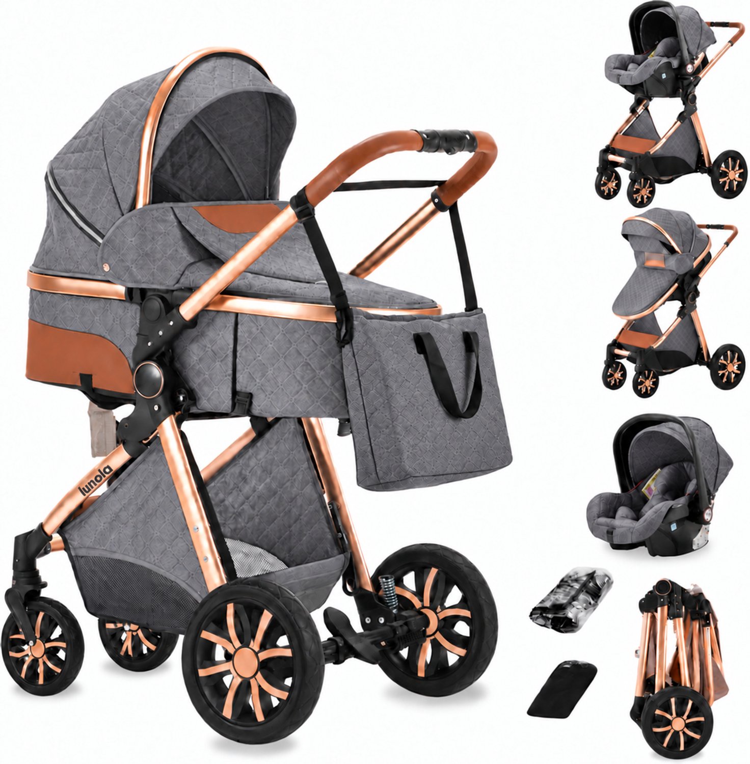 Lunola Nova - Kinderwagen 3-in-1