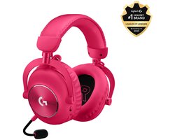Logitech G PRO X 2 Lightspeed - Draadloze Gaming Headset - PC, PlayStation - Magenta