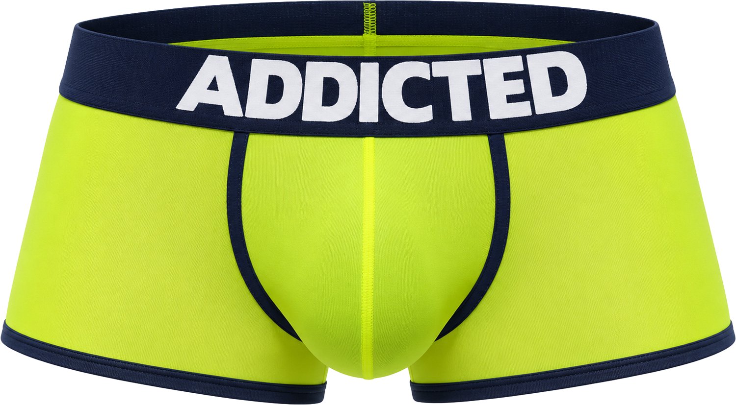 ADDICTED Light Boxer Yellow - MAAT L - Heren Ondergoed - Boxershort voor Man - Mannen Boxershort