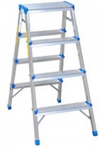 Aluminium professioneel trapje met 4 treden