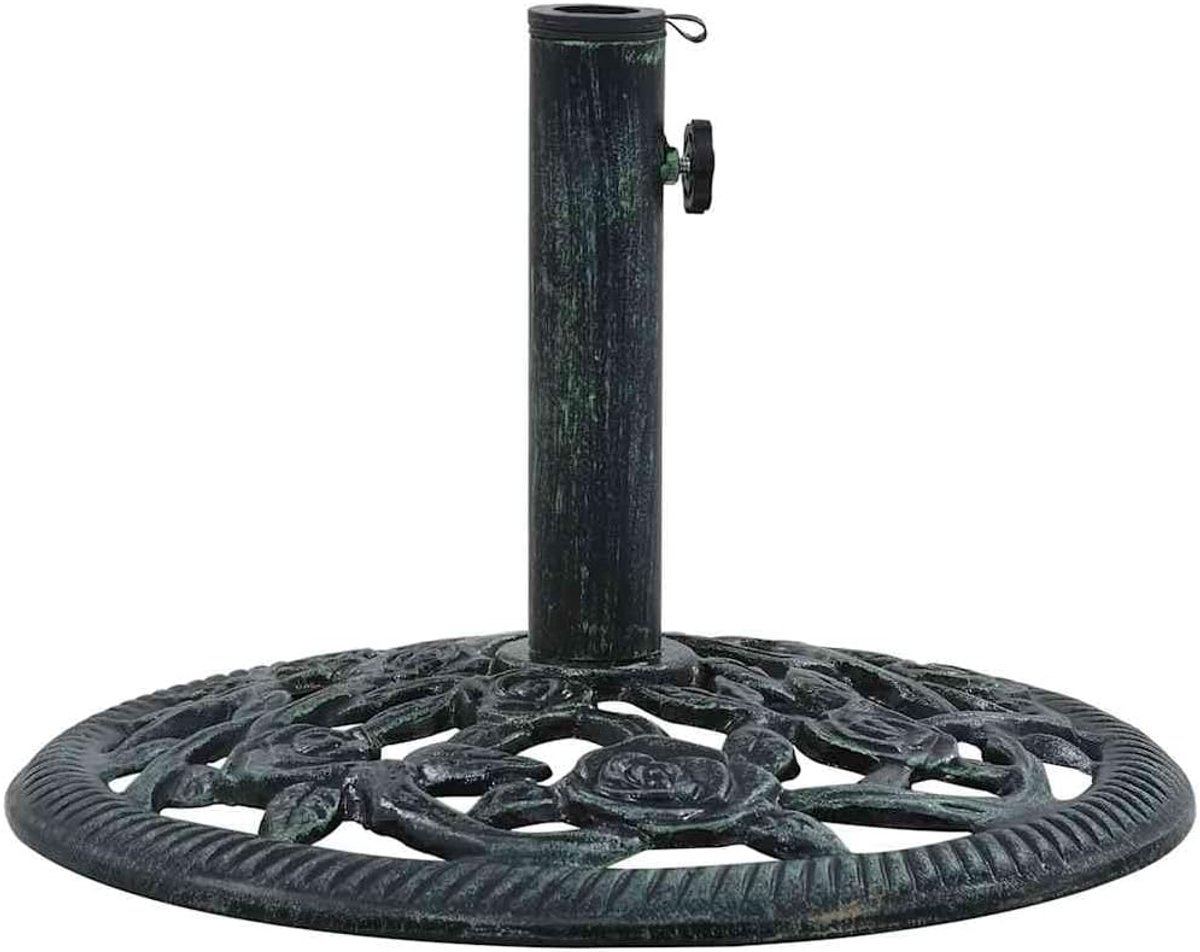 Parasolstandaard gietijzer 9 kg 40 cm zwart