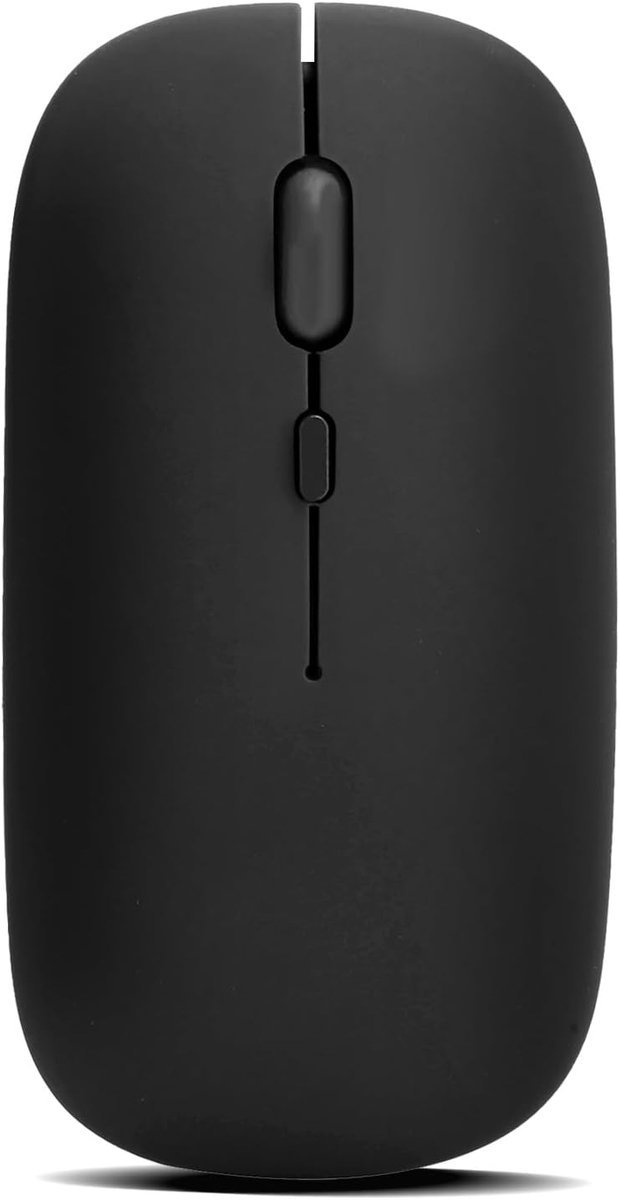 Muis, Draadloos Bluetooth 5.0 Zwart Computerdemping Muizen 800/1200/1600 3 Snelheden DPI Instelbaar, voor Tablets/Leren/Computers en Laptops
