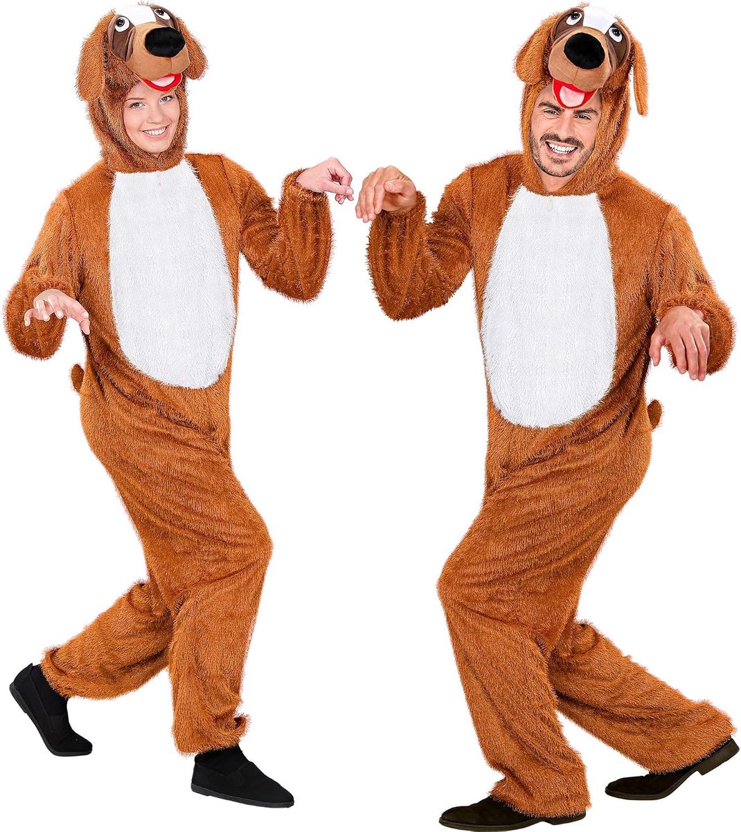 - kostuum voor honden, pluche overall, dierenkostuum, carnavalskostuum, carnaval
