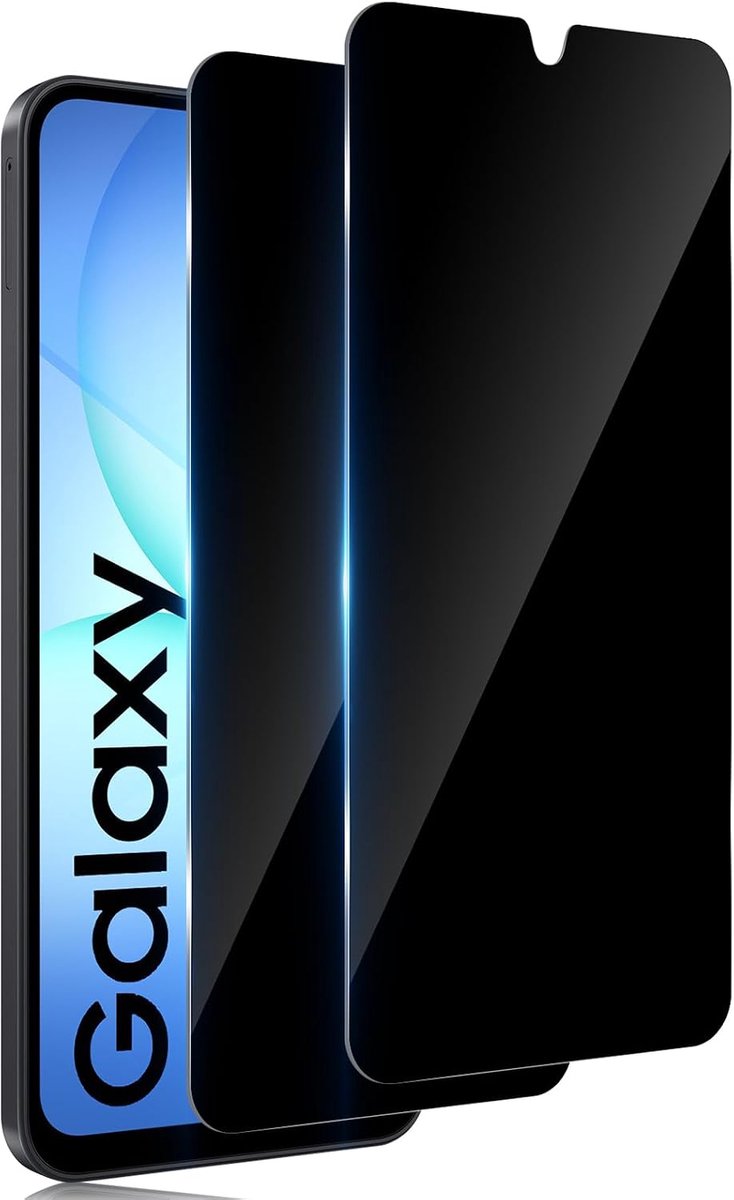 2 stuks Antispy Screen Protector voor Samsung A16 5G Privacy, Guard 9H Filter Glas, Volledige Film gehard glas onbreekbaar, anti-verblinding