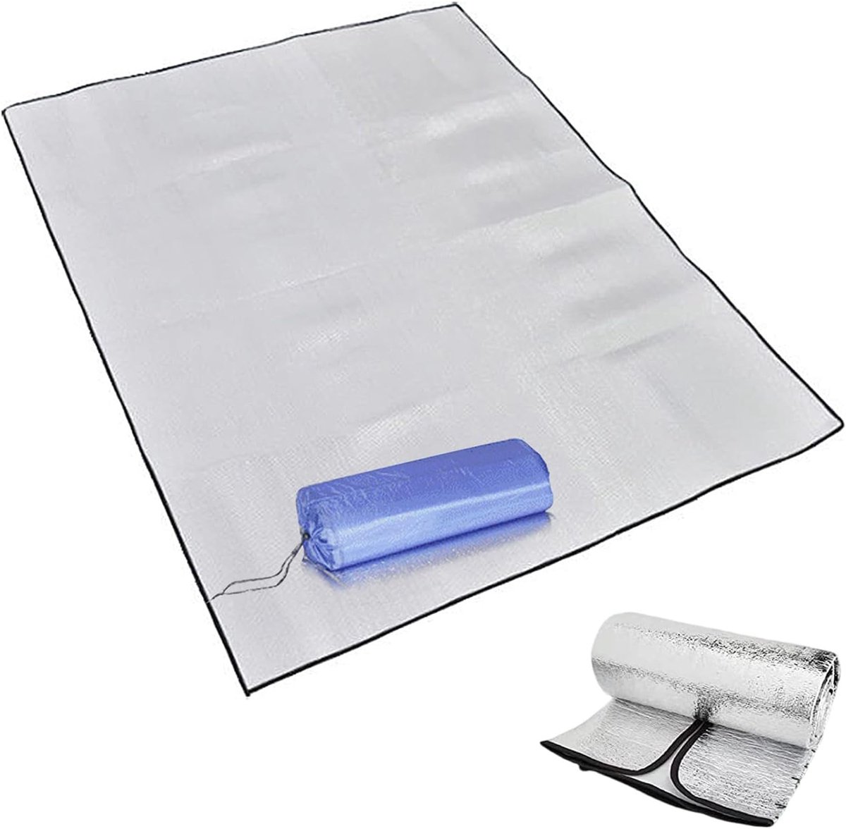 Isolatiemat, schuimmat, slaapmat voor camping, isolatiemat, isolatiedeken, opvouwbare tentmat, vloermat, thermomat, mat van aluminiumfolie