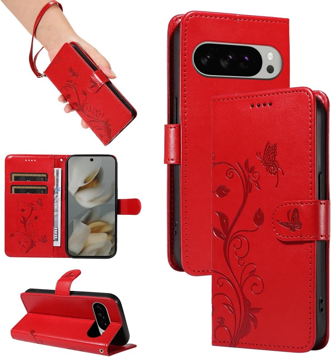 Hoesje voor Google Pixel 10 Pro XL, Rood
