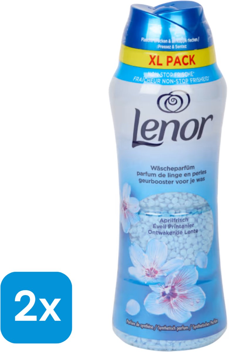 2x 495 gram Lenor geurbooster Ontwakende Lente