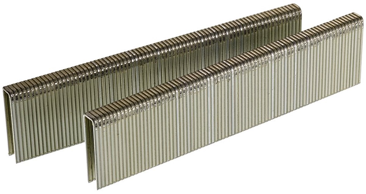 L12BAB 18 meter bij 1/4 inch kroon bij 7/8 inch been elektro verzinkt nietjes (5.000 per doos)