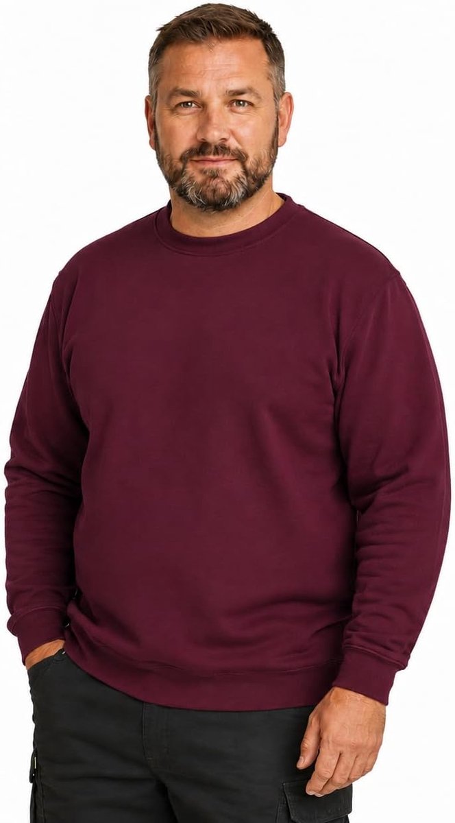 uniseks werksweatshirt | sweatshirt met lange mouwen voor dames en heren | werkshirt met lange mouwen voor dagelijks gebruik en werk | comfortabel en stijlvol sweatshirt | maat S - 7XL