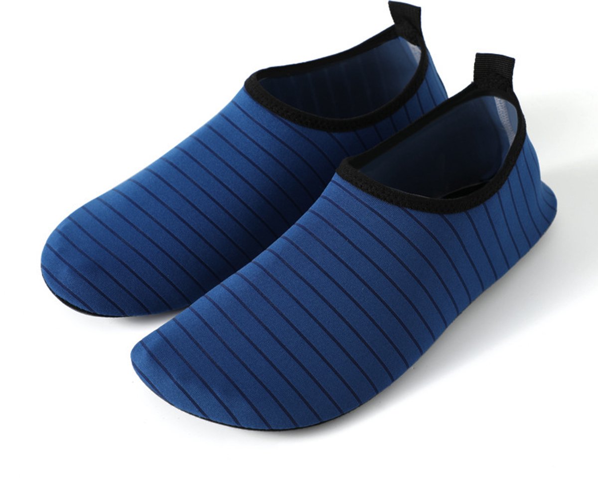 RAMBUX® Waterschoenen Unisex - Zwemschoenen Dames & Heren - Aqua Shoes - Antislip Zool - Sneldrogend - Strand & Zwembad - Maat 36/37 - Blauw