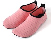 RAMBUX® Waterschoenen Unisex - Zwemschoenen Dames & Heren - Aqua Shoes - Antislip Zool - Sneldrogend - Strand & Zwembad - Maat 38/39 - Roze