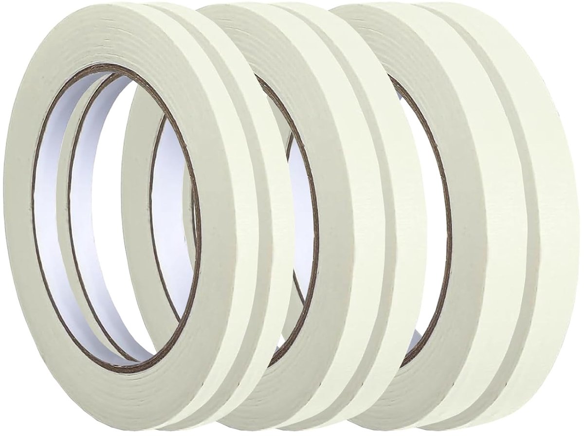 6 stuks Scotch papier scotch papier tape wit afscheurbaar