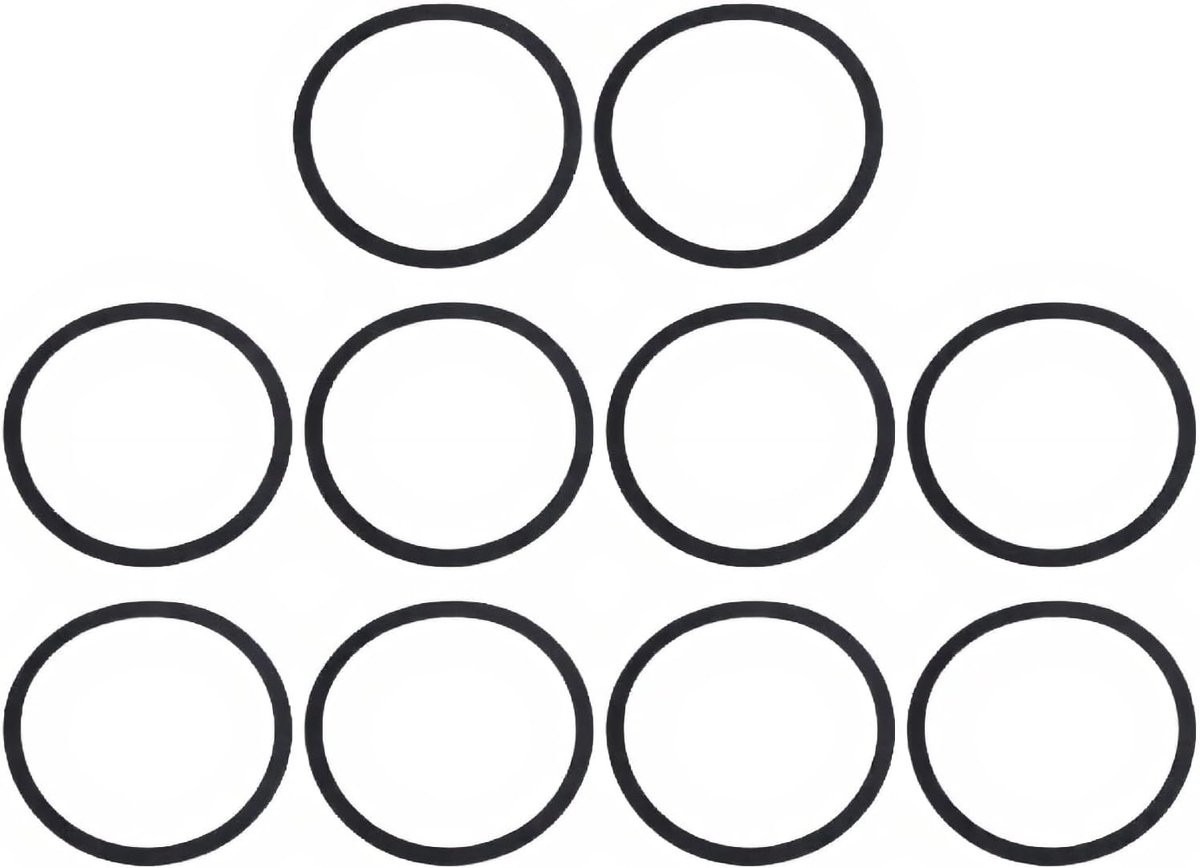 10 PCS Luidsprekerafdichting Pakking Luidspreker Afdichtingsring Luidspreker Wasmachine Ring 166 Mm od 146 Mm Id Eva Schuimbestendige Geluidsreductie Luidsprekeronderdelen & -componenten
