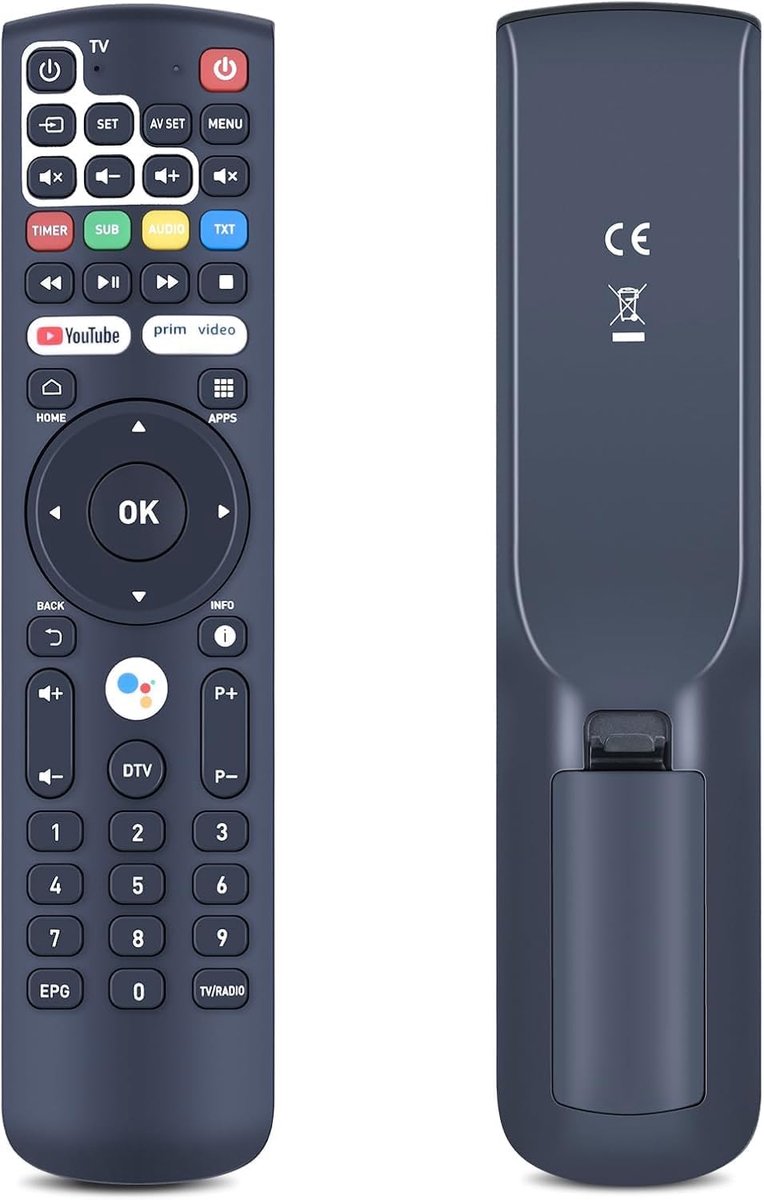 Vervangende afstandsbediening voor Tele System RCUP DECODER catalogus Tele System UP T2 4K DVB-T2 SRT82 ON T2
