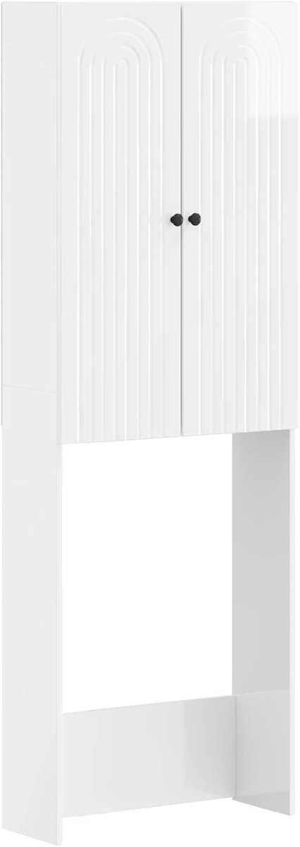 Hoogglans wit 66 x 25,5 x 190 cm