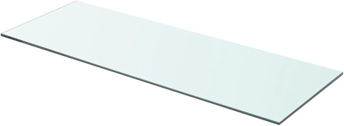 Plank van helder glas, 70 x 25 cm