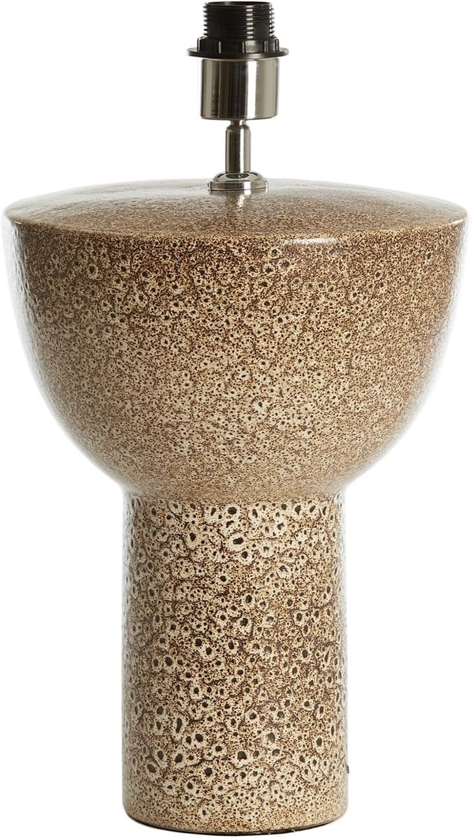 & Living Lampvoet Yasur - Zwart - Ø26cm