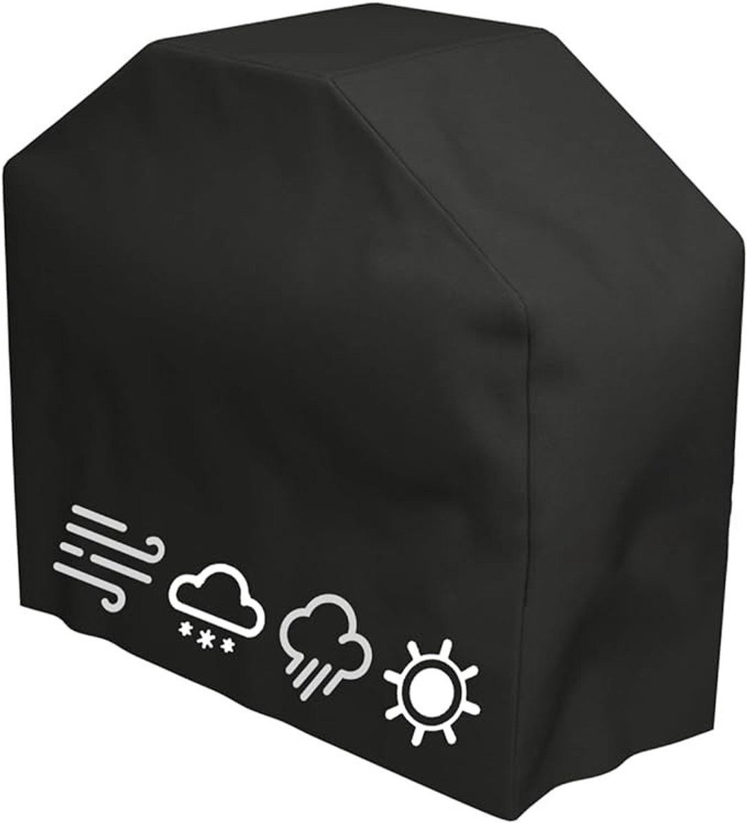 Livatto BBQ-hoes waterdicht zwaar belastbaar 120x66x120 cm met ritstas