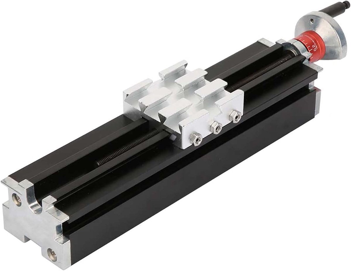 Mini Metaal Cross Lathes Box Langsgeleider Blok Machine Kit voor X, Y, Z Bewerking met Houten Gereedschappen en Precisie Onderdelen