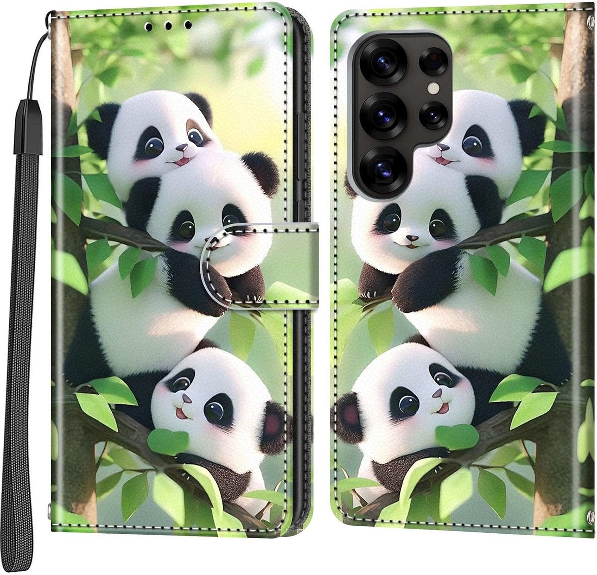 Telefoonhoesje voor Samsung Galaxy S25 Ultra, Panda